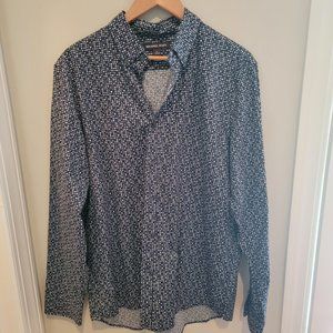 NWT New Michael Kors Men's Dress Shirt Large